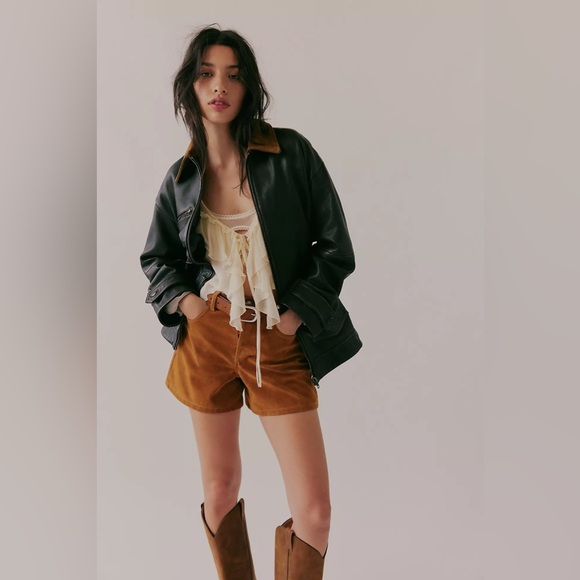Free People Jackets & Blazers - Free people We The Free Easy That Leather Jacket
